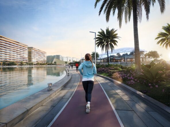 Azizi_venice_Park_Morning_girl_jogging.