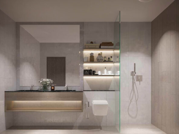 Hayyan Townhouse bathroom in sharjah