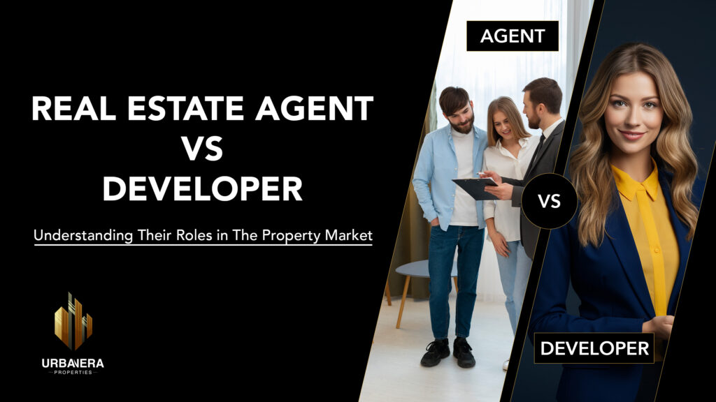 real estate agents vs developers deference between