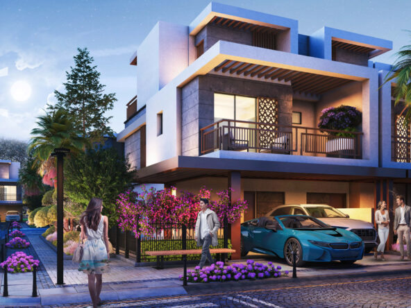 VIOLET Damac Hills 2 townhouses