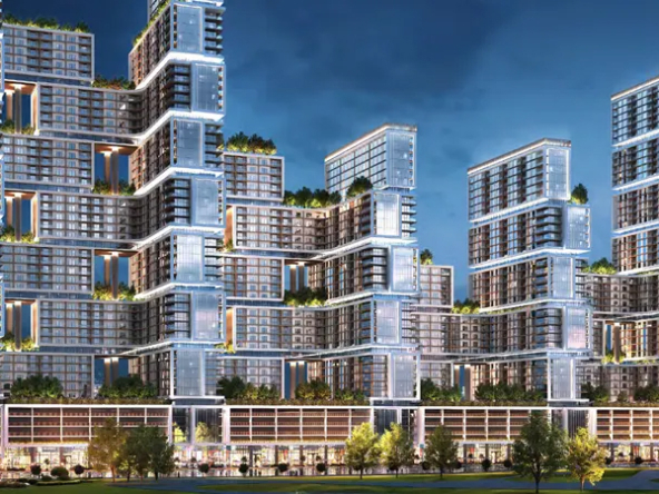 Sobha Hartland, Dubai apartments, luxury living, modern architecture, waterfront living