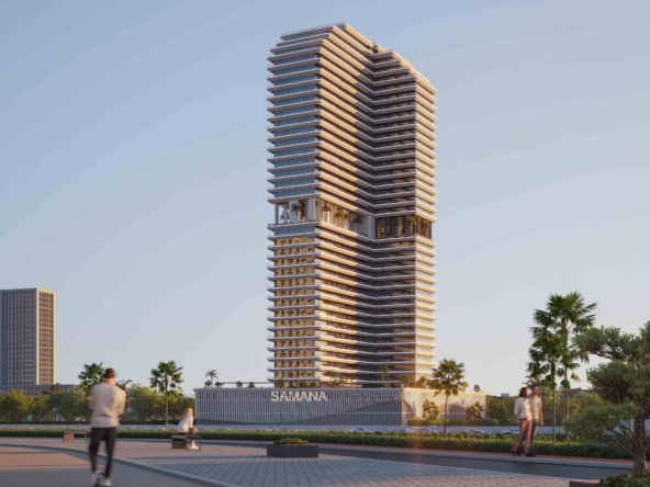 Samana IVY Gardens 2, luxury Dubai apartments building by samana