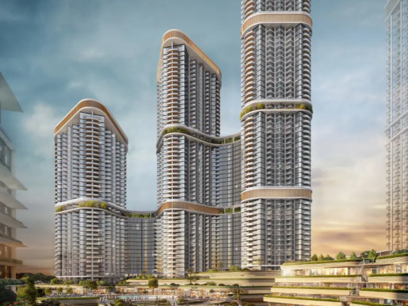 Skyscape Avenue, a premium residential development by Sobha Realty, featuring luxurious apartments and amenities.