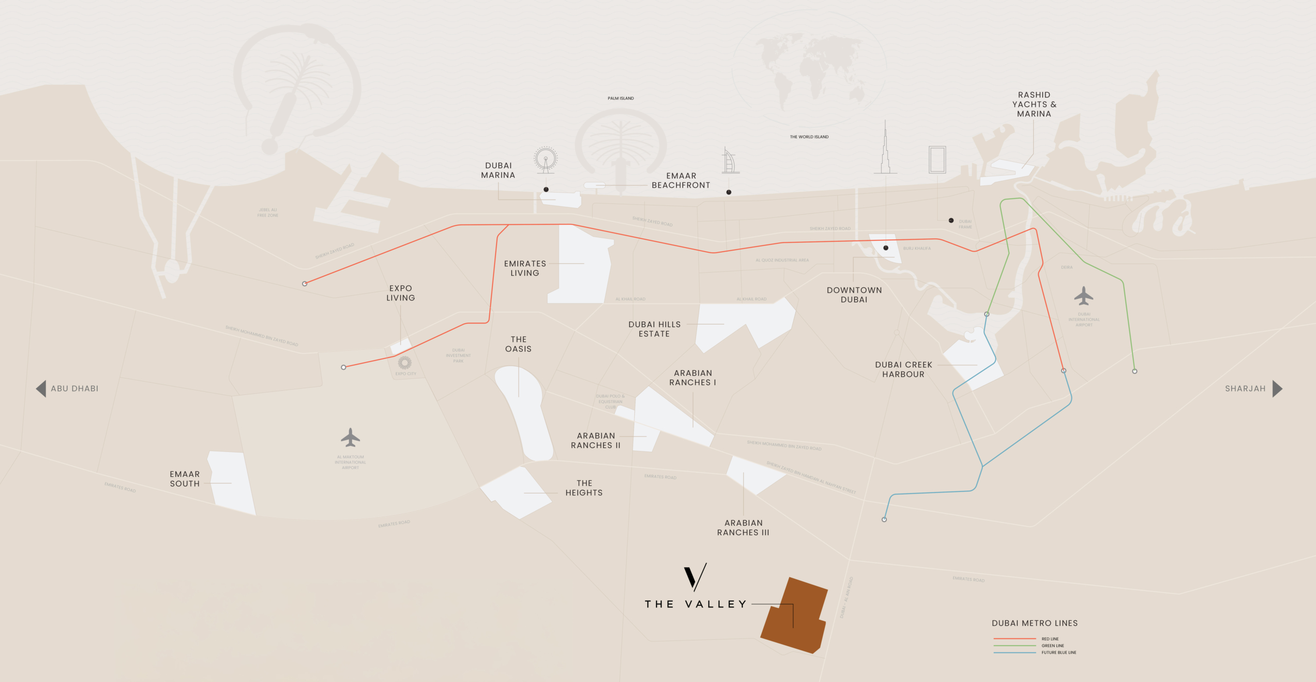 Farm Grove at The Valley, Dubai - Emaar Properties