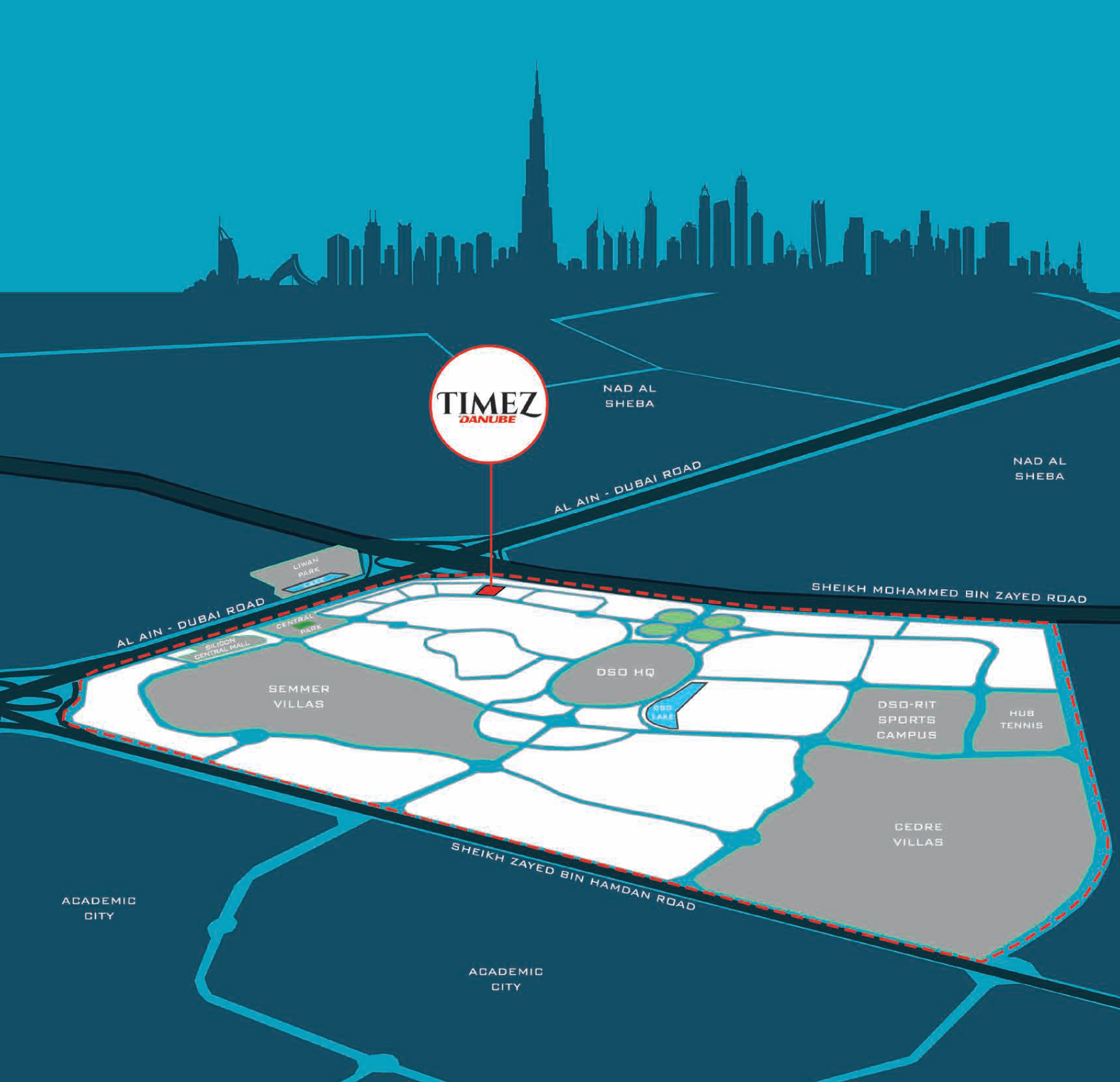 Timez by Danube Properties- Dubai Silicon Oasis